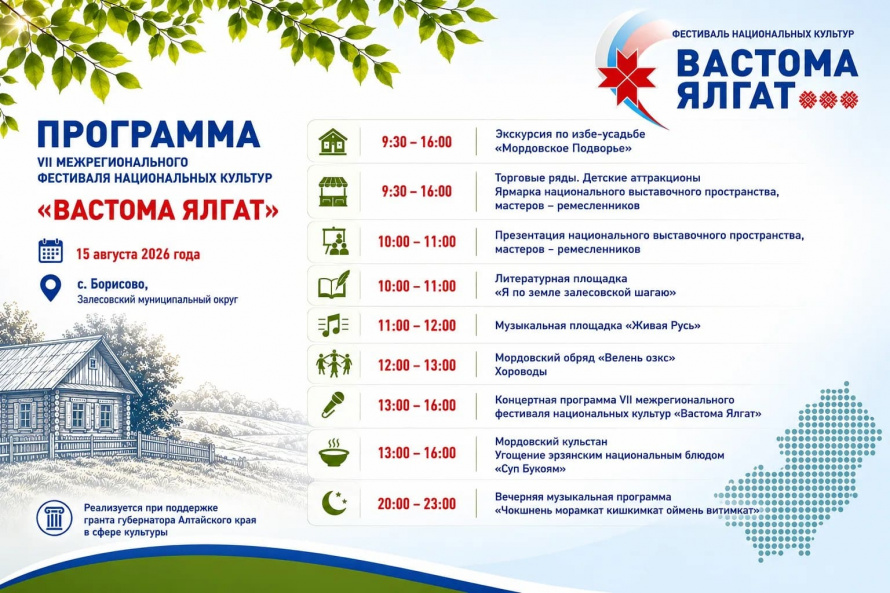  VII Межрегиональный фестиваль национальных культур «Вастома Ялгат»